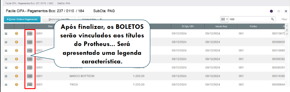 Figura 15: Boleto Finalizado